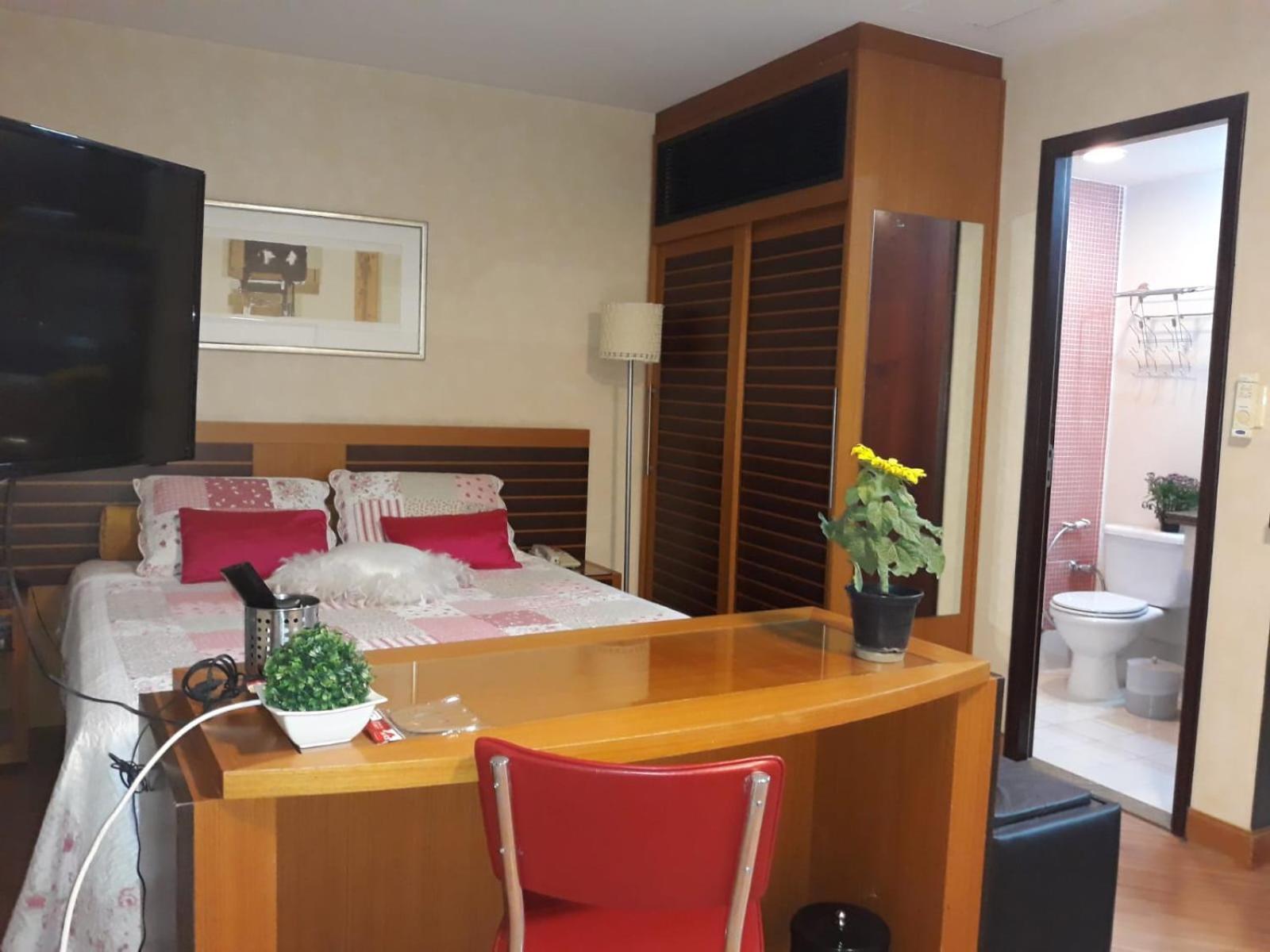 Flat Hotel Com Cozinha No Wyndham Sp A Uma Quadra Da Avenida Paulista — Photos 1